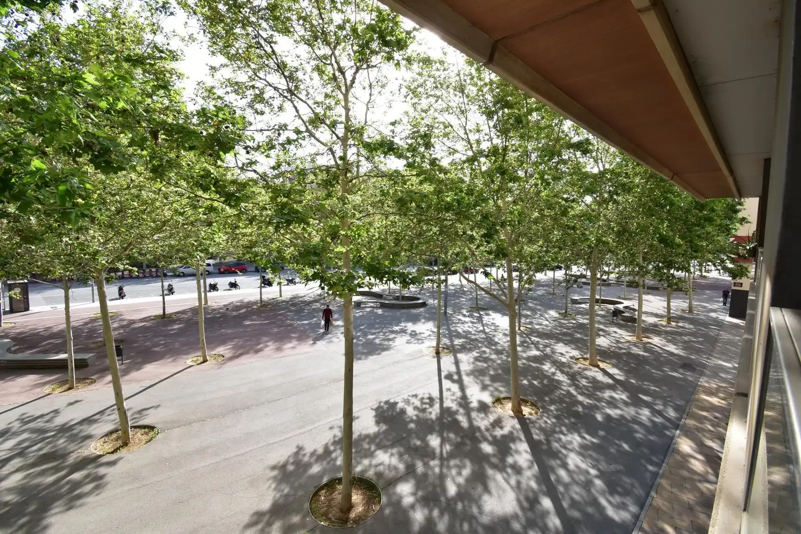 Vista exterior de Pis en venda en Sant Adrià de Besòs amb Aire condicionat, Calefacció i Jardí privat