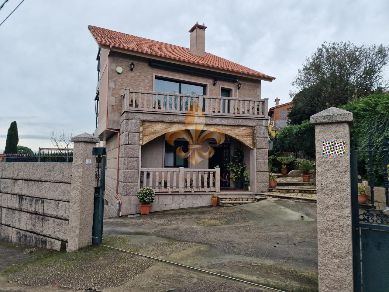 Exterior view of House or chalet for sale in Vigo   with Heating, Private garden and Terrace
