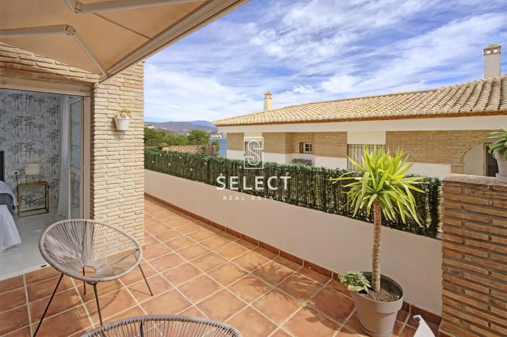Terraza de Apartamento en venta en Almuñécar con Aire acondicionado, Calefacción y Jardín privado