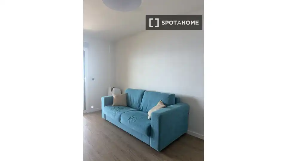 Sala d'estar de Apartament per a compartir en Calpe / Calp amb Aire condicionat, Terrassa i Moblat