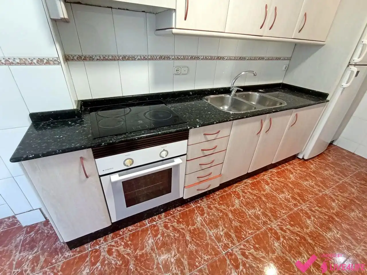 Küche von Wohnung zur Miete in Valencia mit Terrasse und Möbliert