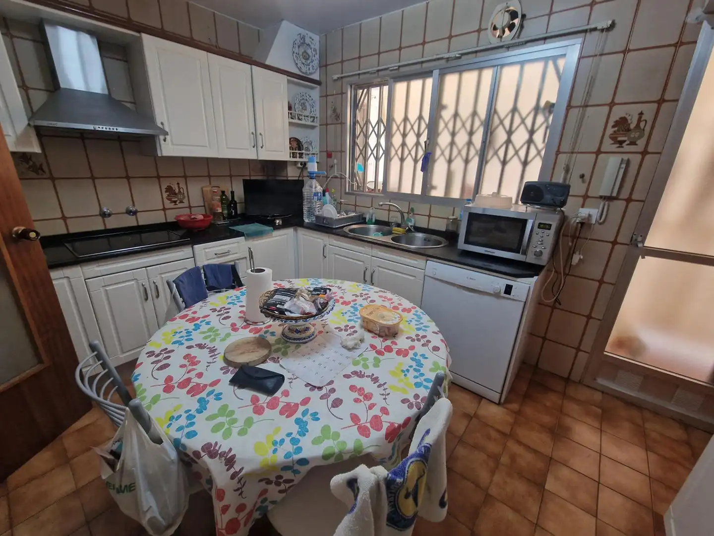 Kitchen of Flat for sale in Águilas  with Air Conditioner, Furnished and Balcony
