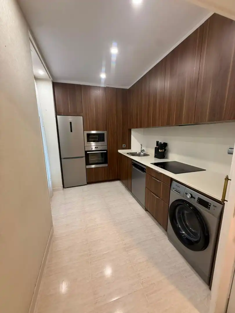 Küche von Wohnung zur Miete in Donostia - San Sebastián  mit Heizung, Möbliert und Balkon