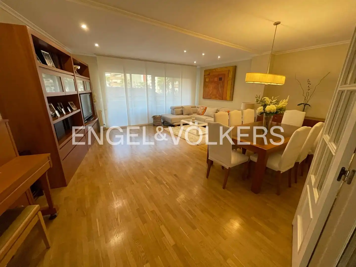 Comedor de Piso de alquiler en Valencia con Aire acondicionado, Calefacción y Parquet