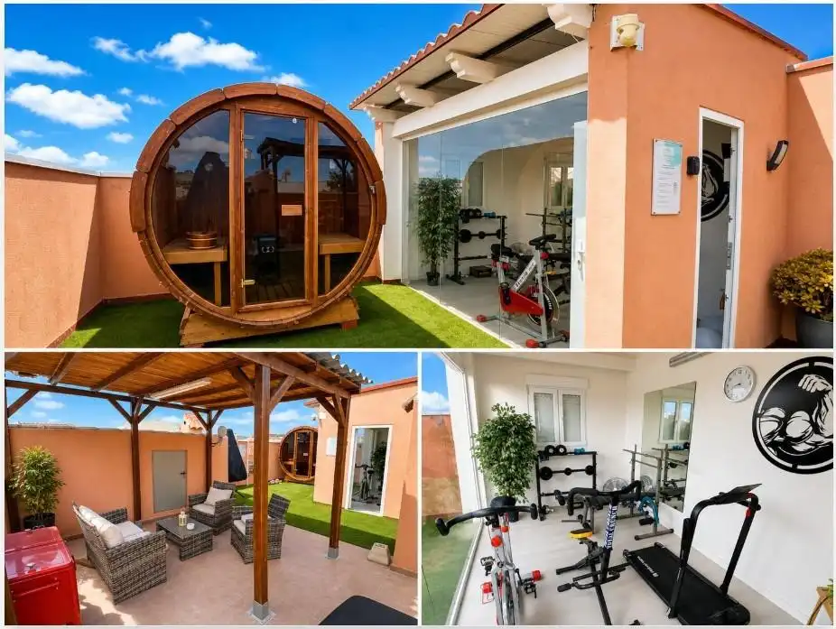 Terrace of Houses for sale in Mazarrón  with Air Conditioner, Private garden and Swimming Pool