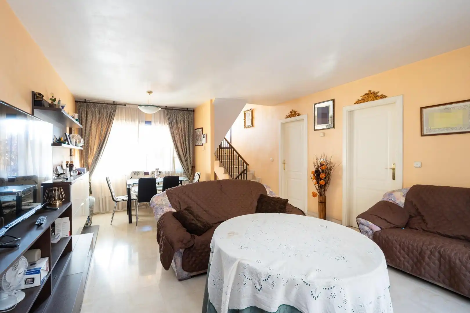 Living room of Detached homes for sale in Granada  with Air Conditioner, Heating and Private garden