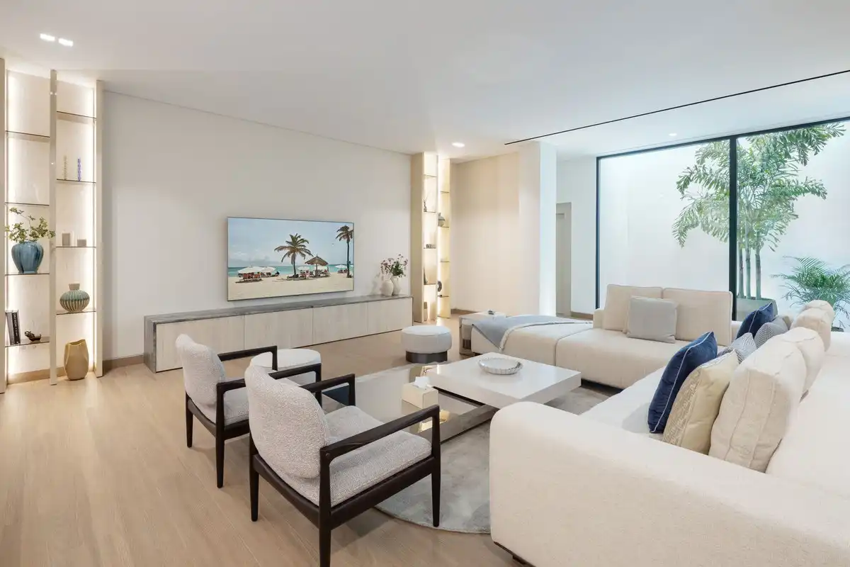Living room of Houses for sale in Benahavís  with Air Conditioner, Private garden and Terrace