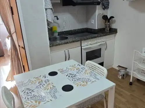 Kitchen of Study for rent in Valverde de la Virgen  with Air Conditioner, Heating and Parquet flooring