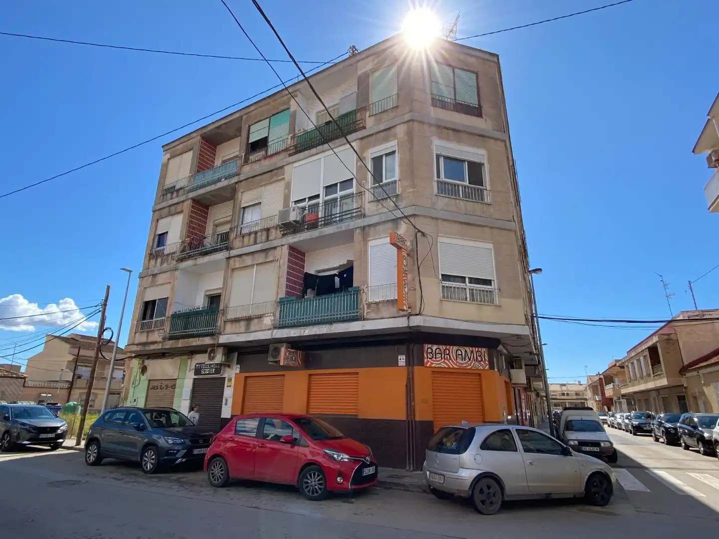 Vista exterior de Piso en venta en Cartagena