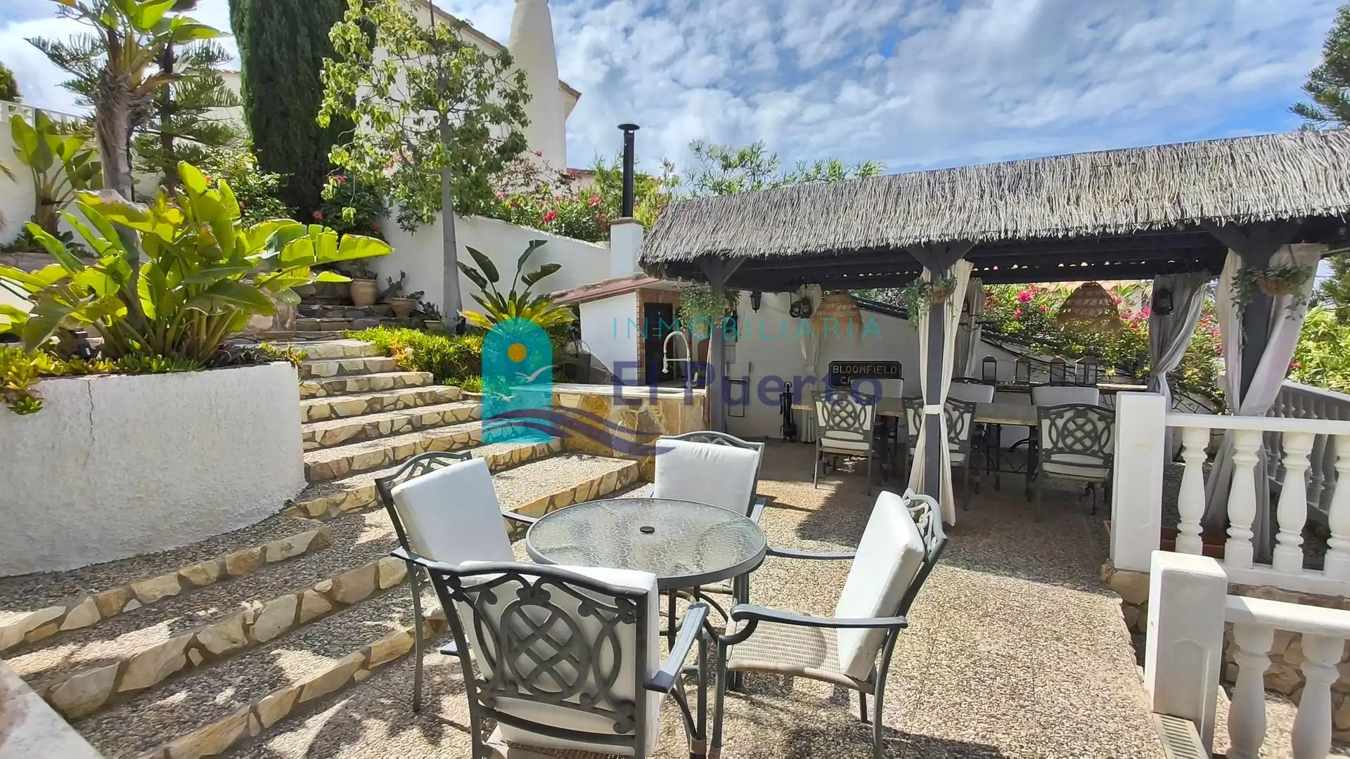 Jardín de Casa o chalet en venta en Cartagena con Aire acondicionado, Calefacción y Jardín privado