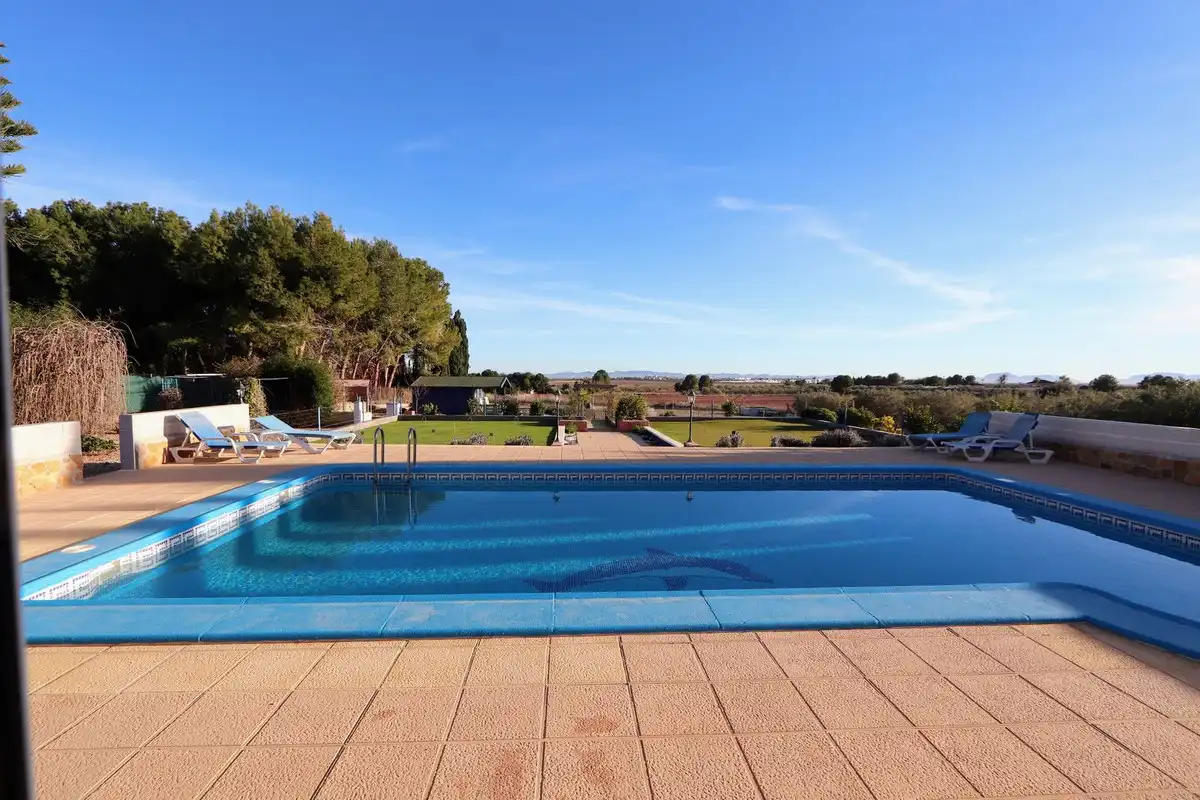 Piscina de Casa o chalet en venta en Torre-Pacheco con Aire acondicionado, Jardín privado y Terraza