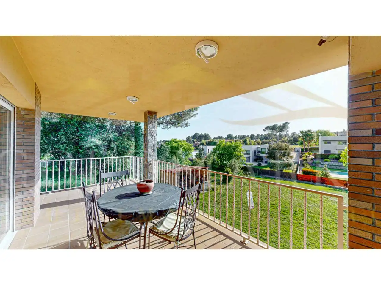 Terrassa de Casa o xalet en venda en Sabadell amb Aire condicionat, Jardí privat i Terrassa