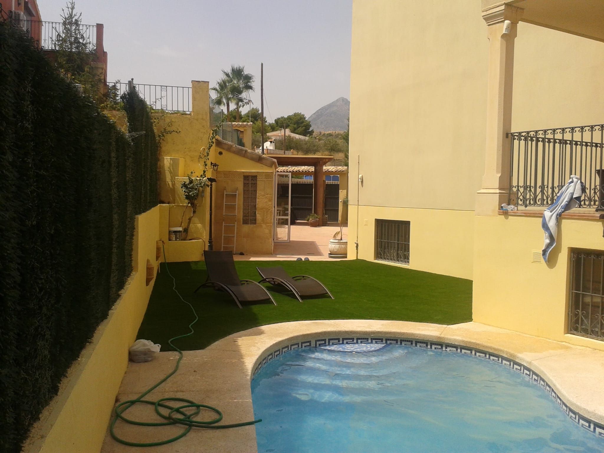 Swimming pool of House or chalet for sale in L'Alfàs del Pi  with Air Conditioner, Heating and Private garden