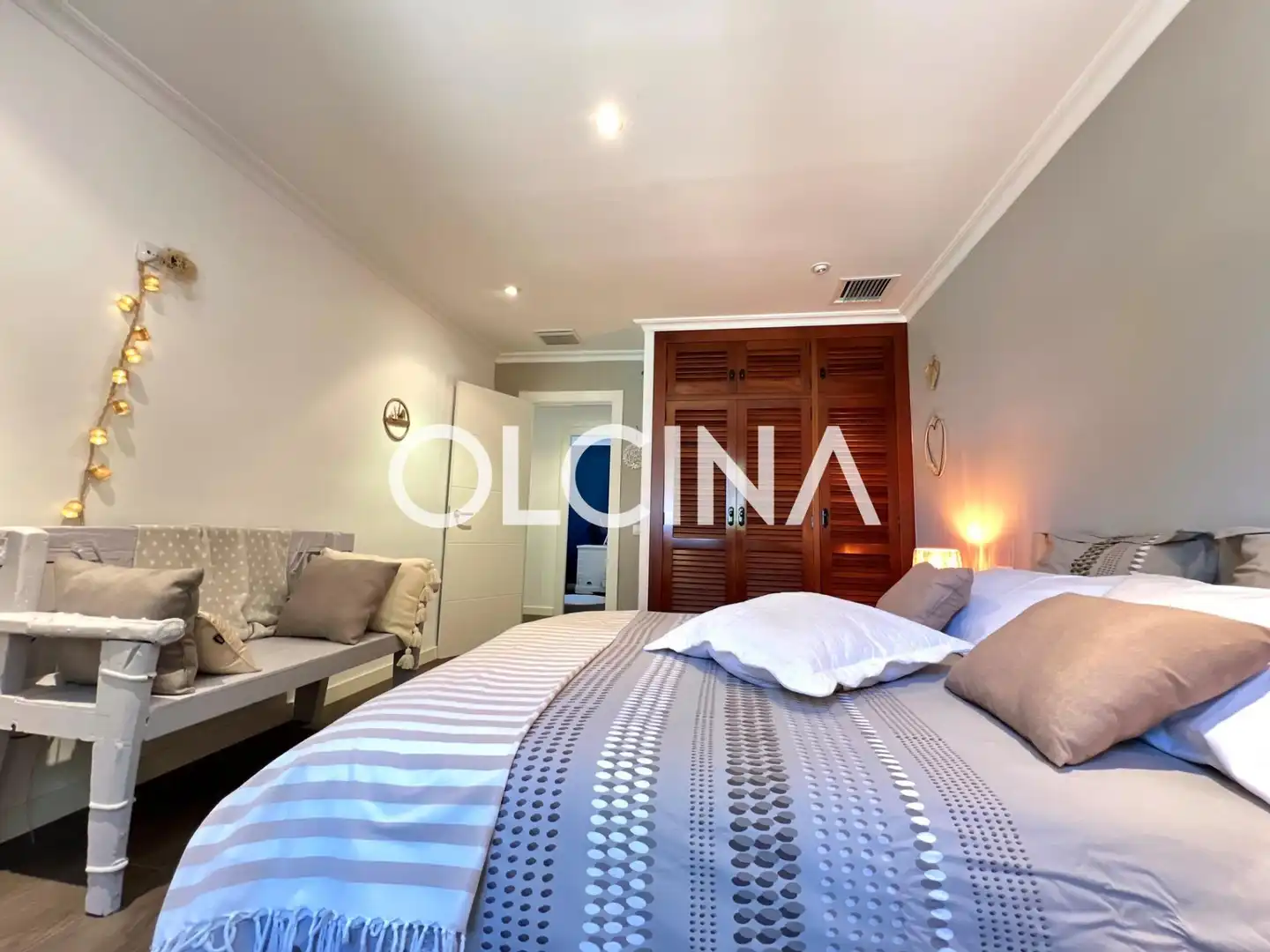 Schlafzimmer von Haus oder Chalet zum Verkauf in Ibi mit Klimaanlage, Heizung und Privatgarten