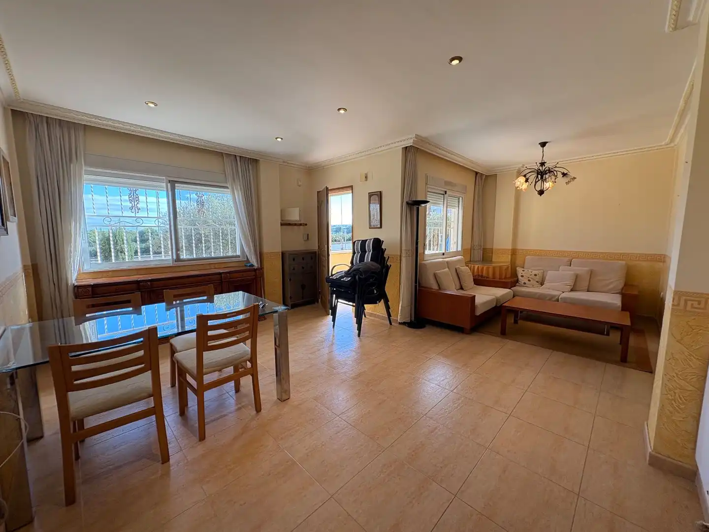 Living room of Detached homes for rent in Torrevieja  with Air Conditioner, Heating and Private garden