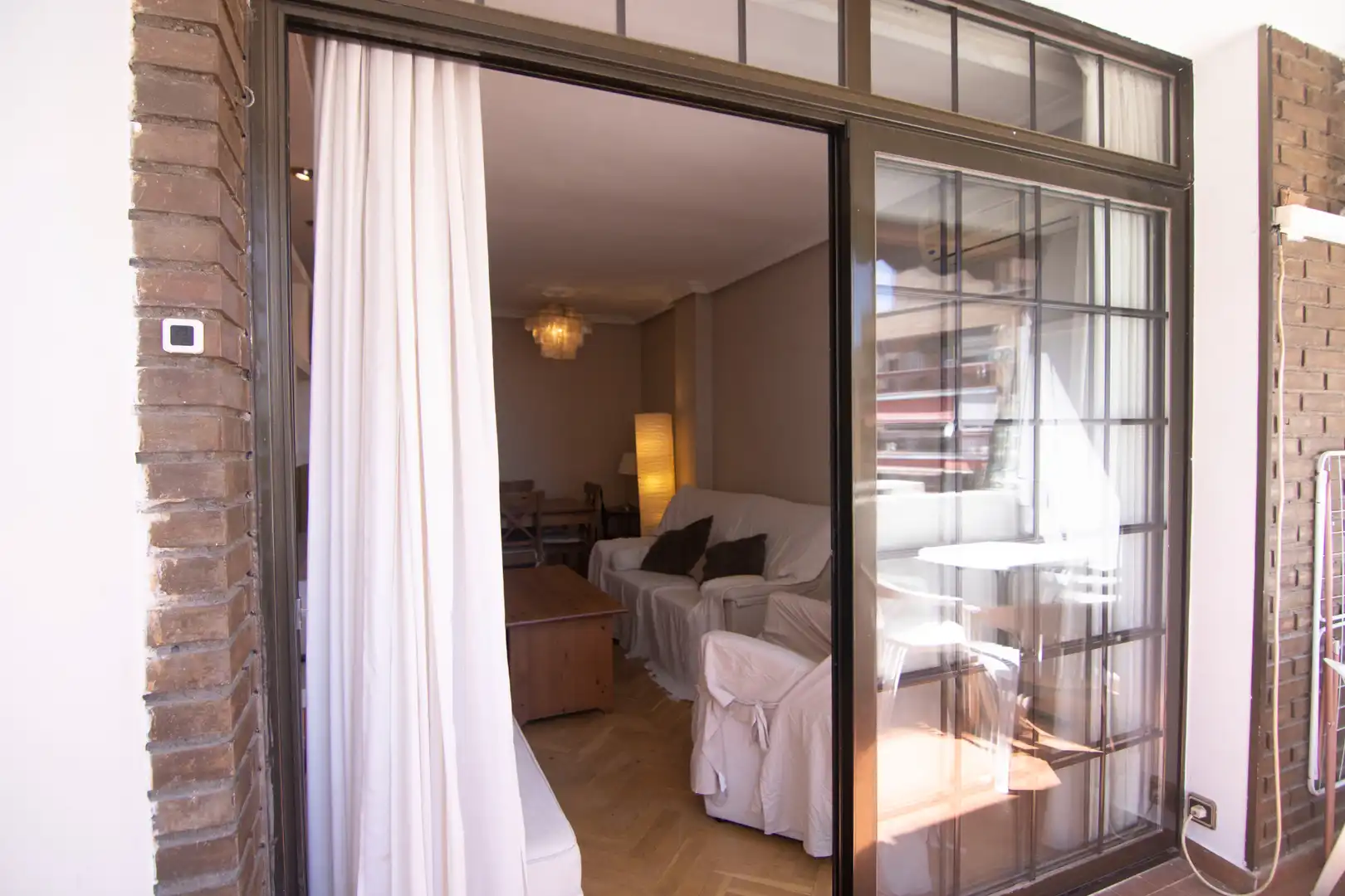 Schlafzimmer von Wohnung zum Verkauf in Madrid mit Klimaanlage, Heizung und Terrasse