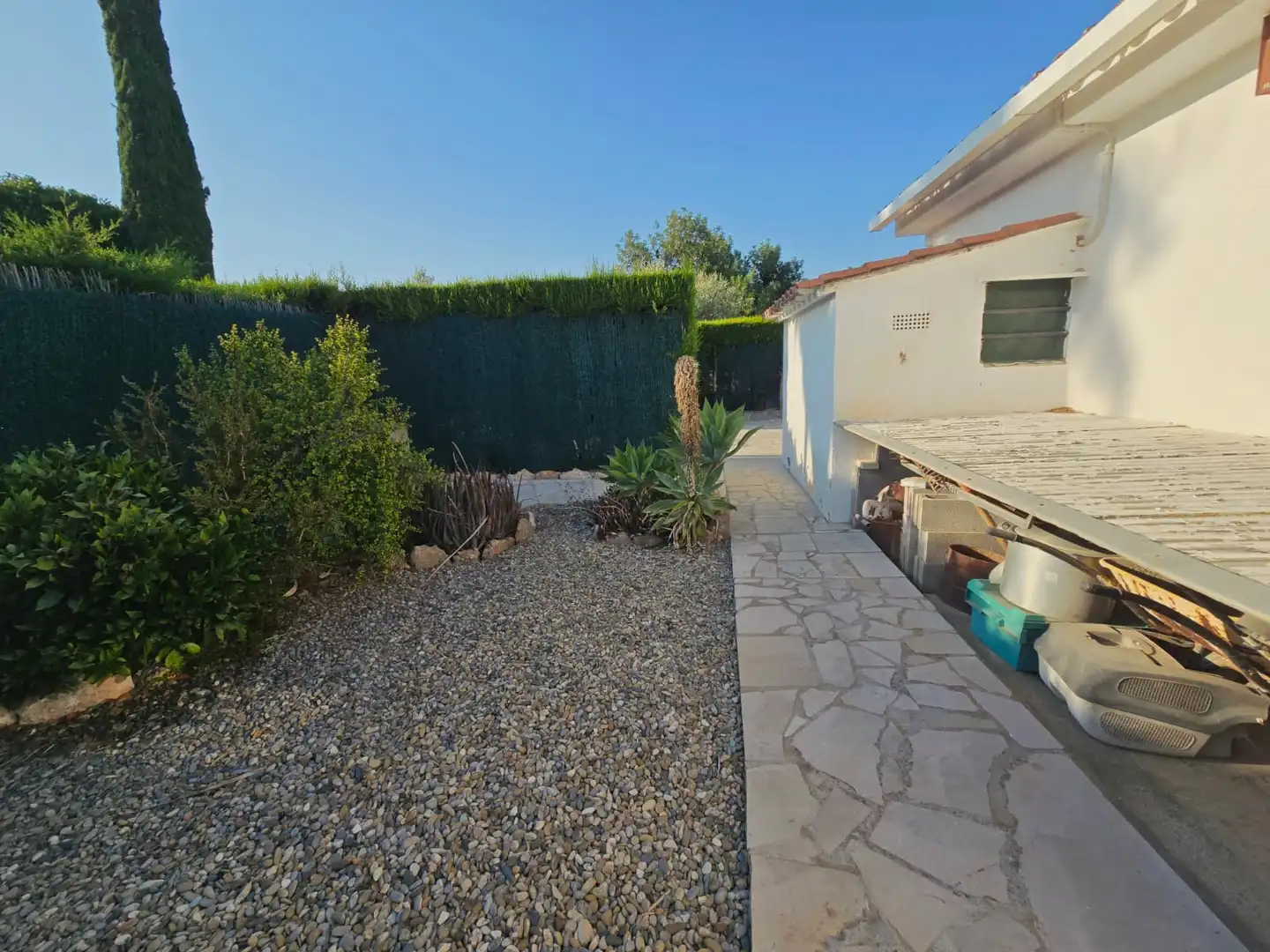 Jardí de Casa o xalet en venda en Mont-roig del Camp amb Jardí privat, Traster i Piscina
