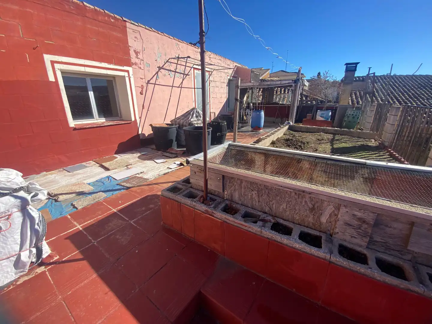 Terraza de Casa adosada en venta en Valle de Santibáñez con Calefacción, Terraza y Trastero