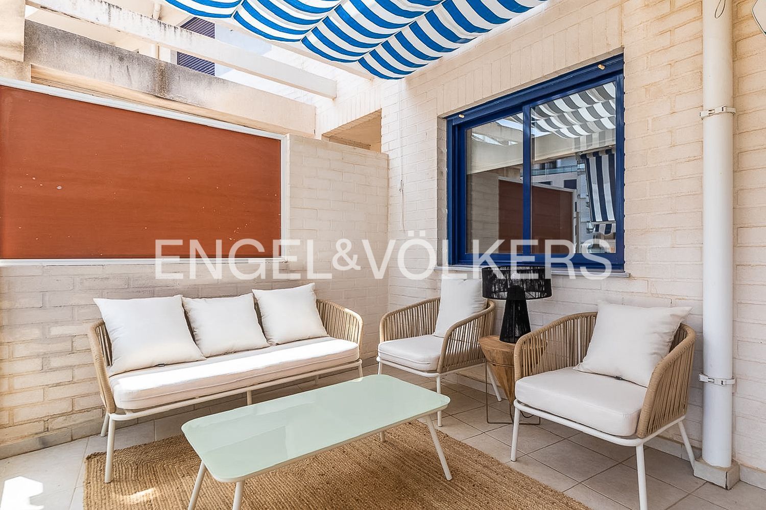 Terrace of Apartment to rent in Jávea / Xàbia  with Air Conditioner, Heating and Private garden