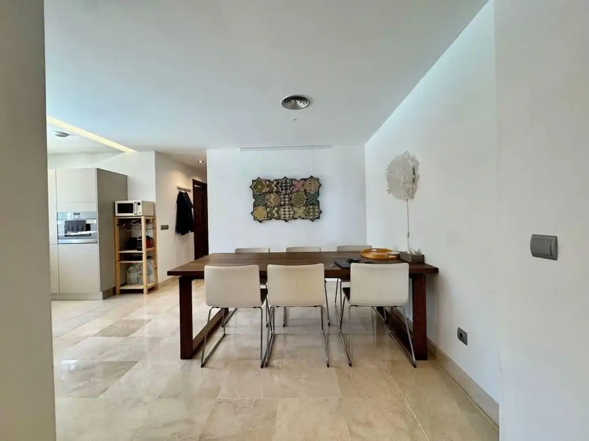 Comedor de Planta baja de alquiler en Ojén con Aire acondicionado, Jardín privado y Terraza