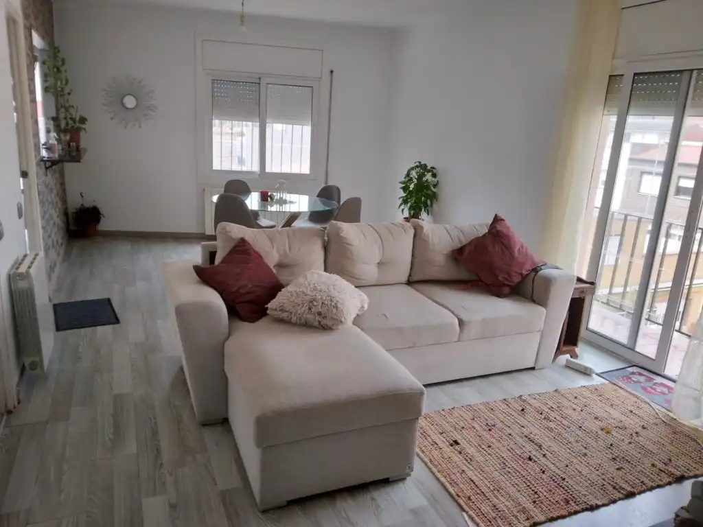 Sala de estar de Piso en venta en Vilanova del Camí con Calefacción y Balcón