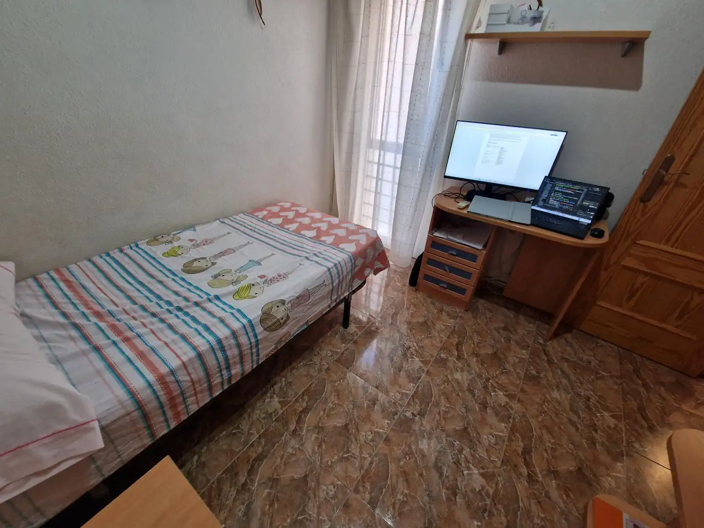 Habitación de Piso en venta en Águilas con Aire acondicionado, Amueblado y Balcón
