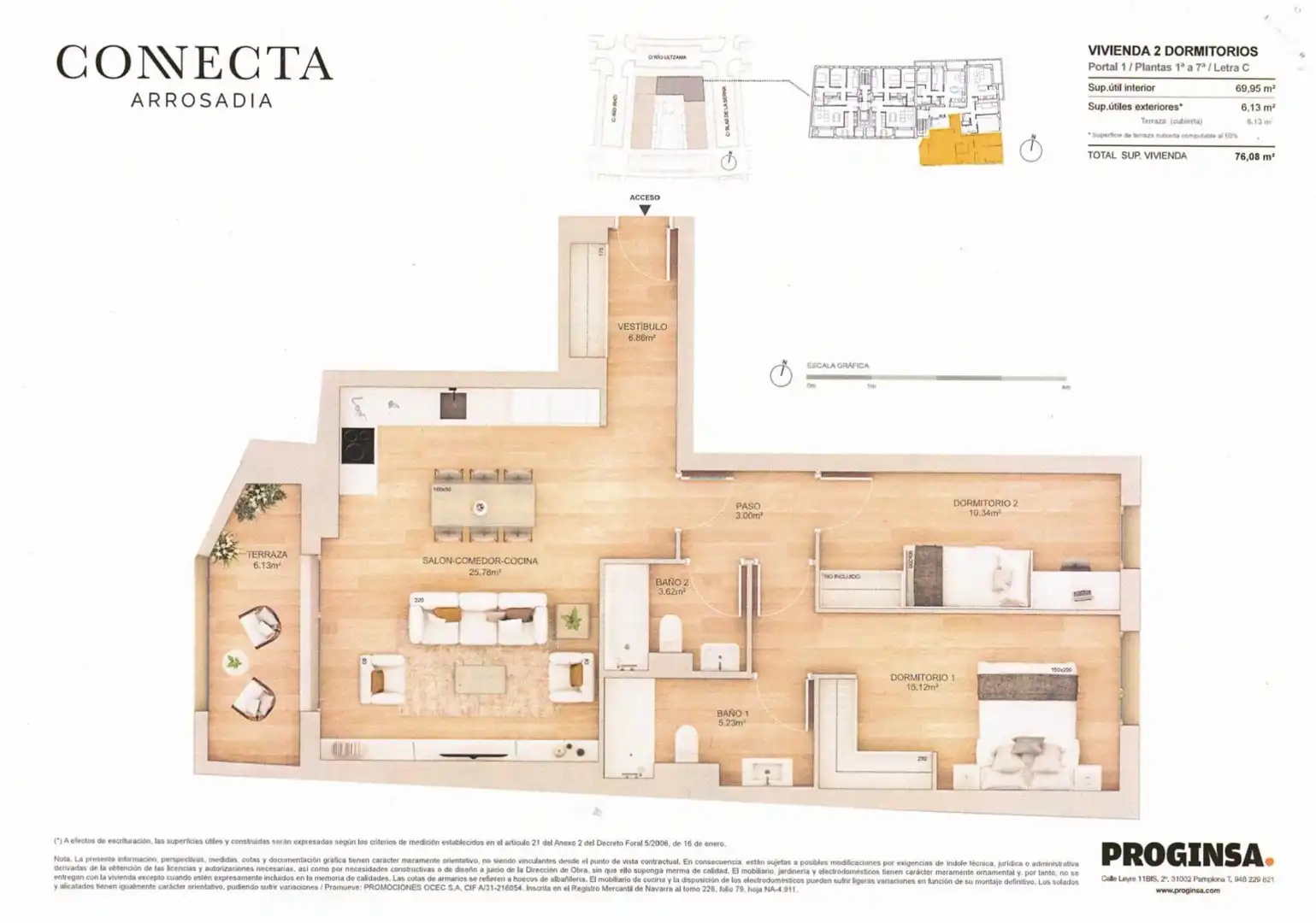 Wohnung zum Verkauf in Arrosadia