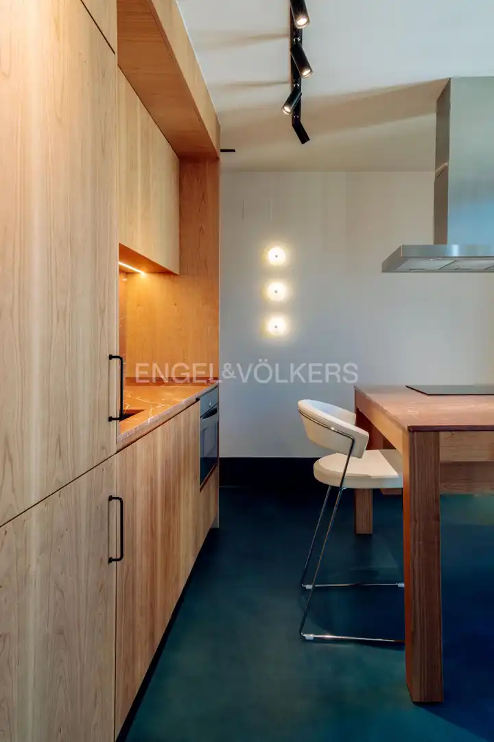 Kitchen of Flat for sale in Barcelona  with Heating and Balcony
