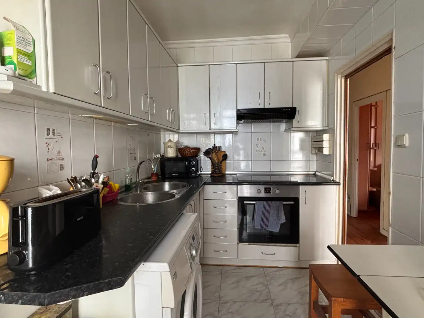 Cocina de Piso en venta en Donostia - San Sebastián  con Calefacción, Amueblado y Horno