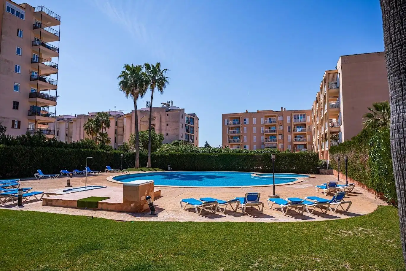 Swimming pool of Ground floor for sale in Llucmajor  with Air Conditioner, Private garden and Terrace