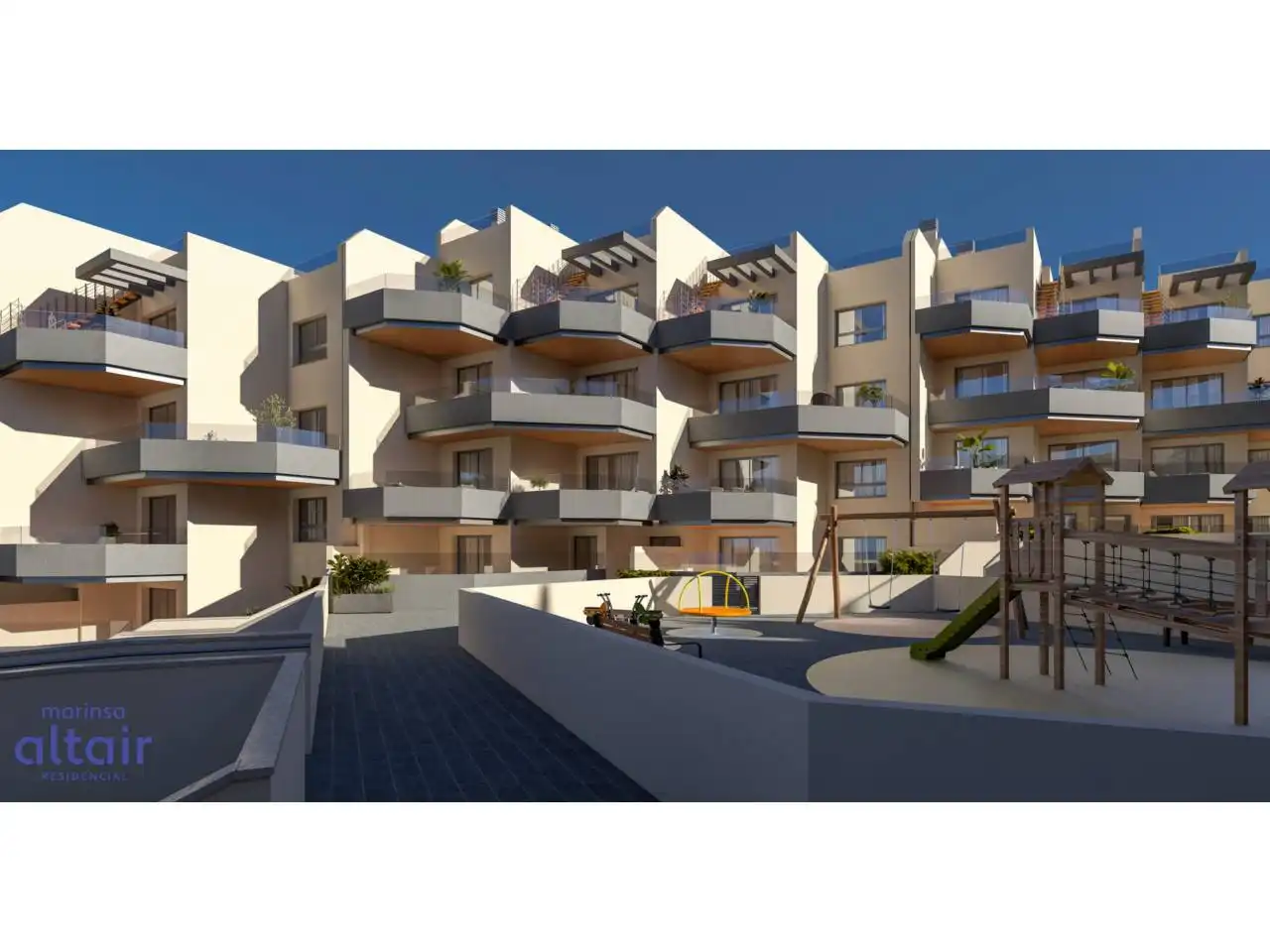 Vista exterior de Piso en venta en Torrox con Terraza, Trastero y Piscina comunitaria