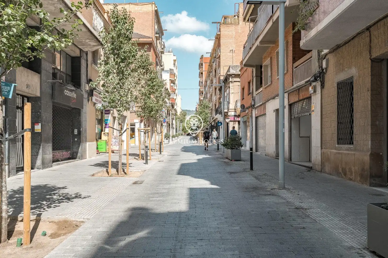Außenansicht von Wohnungen zum Verkauf in Barcelona mit Klimaanlage, Heizung und Parkett