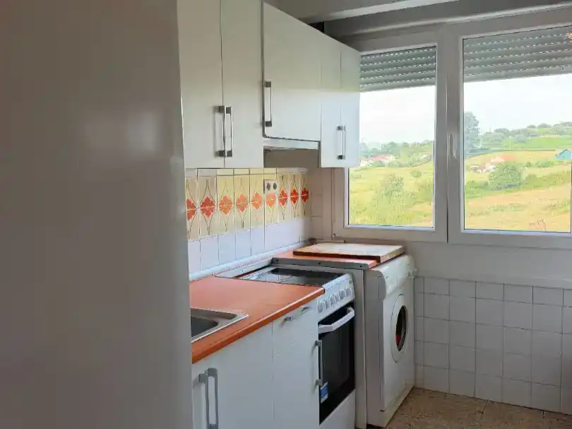 Küche von Wohnung zur Miete in Leioa mit Balkon
