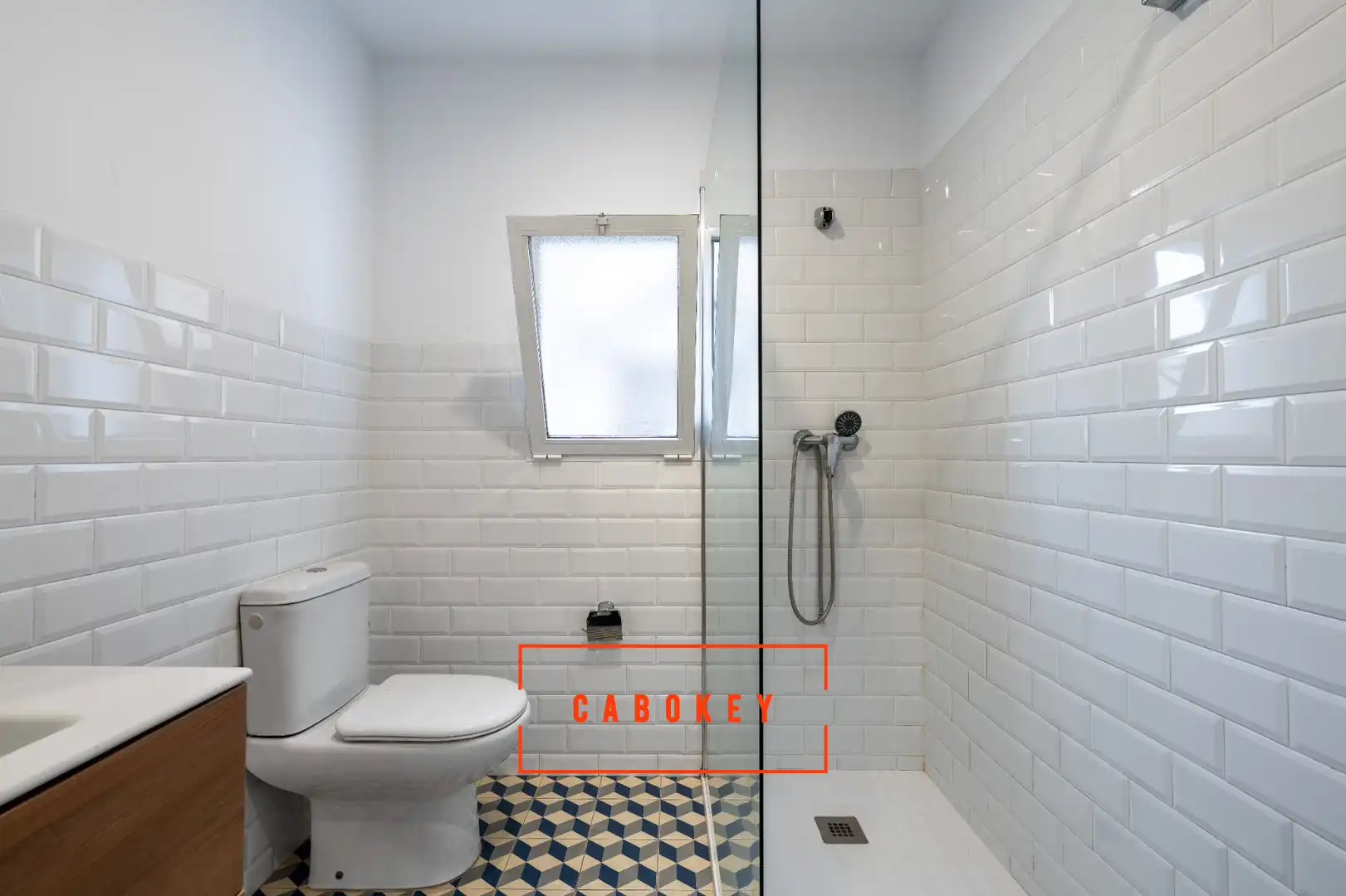 Baño de Casa adosada en venta en Almería con Aire acondicionado, Calefacción y Parquet