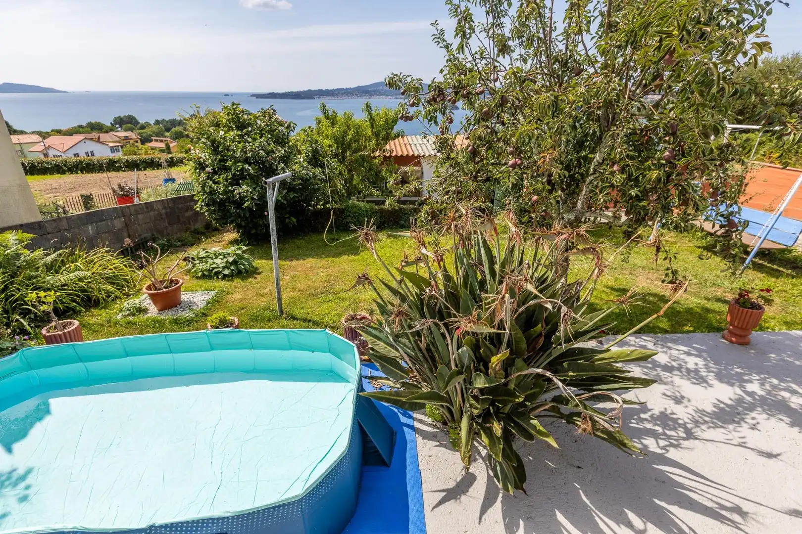 Piscina de Casa o chalet en venta en Pontedeume con Jardín privado, Terraza y Trastero