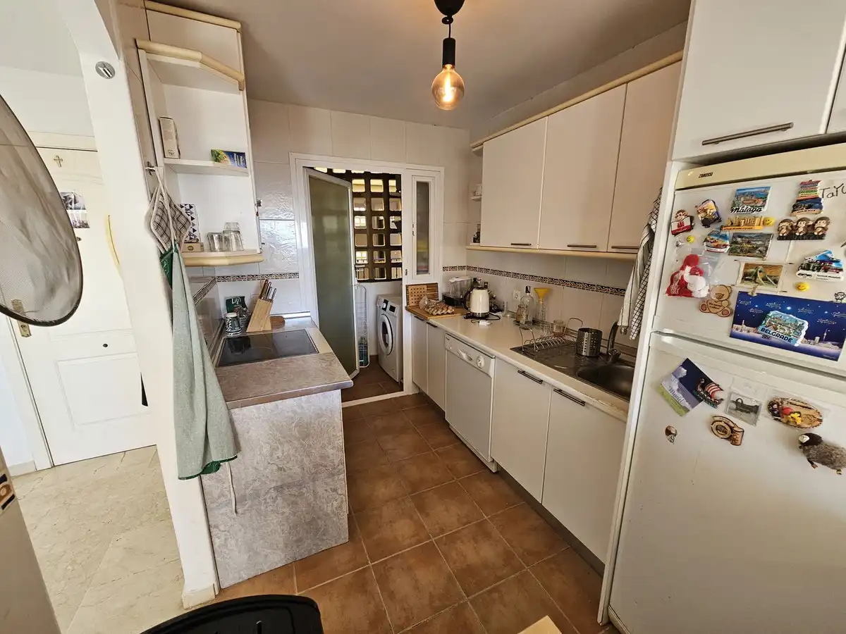 Cuina de Apartament en venda en Mijas amb Aire condicionat, Terrassa i Traster