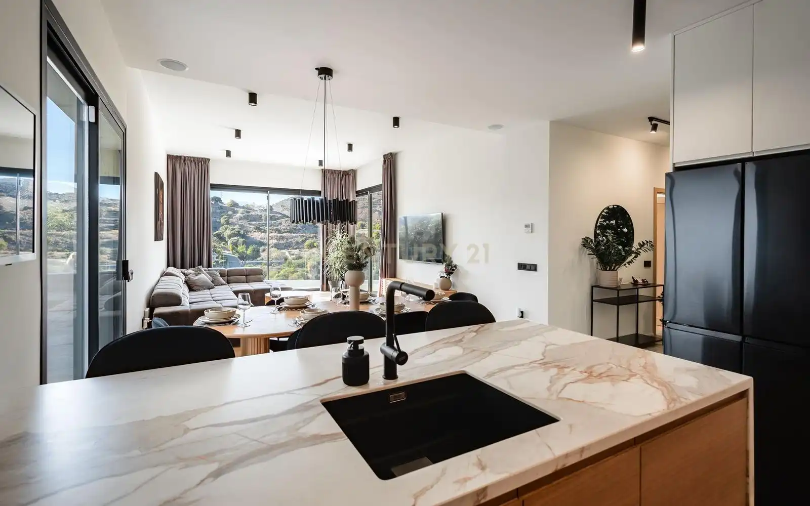 Cocina de Casa o chalet en venta en Benahavís con Aire acondicionado, Trastero y Piscina