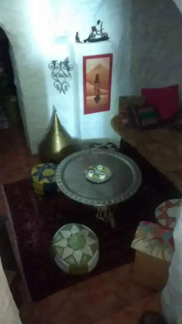 Sala d'estar de Finca rústica en venda en  Granada Capital amb Aire condicionat