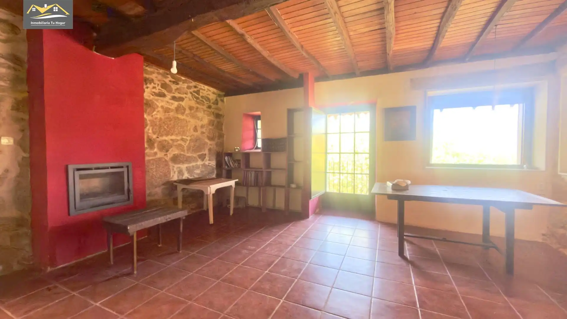 Cocina de Finca rústica en venta en Castrelo de Miño con Jardín privado, Terraza y Amueblado