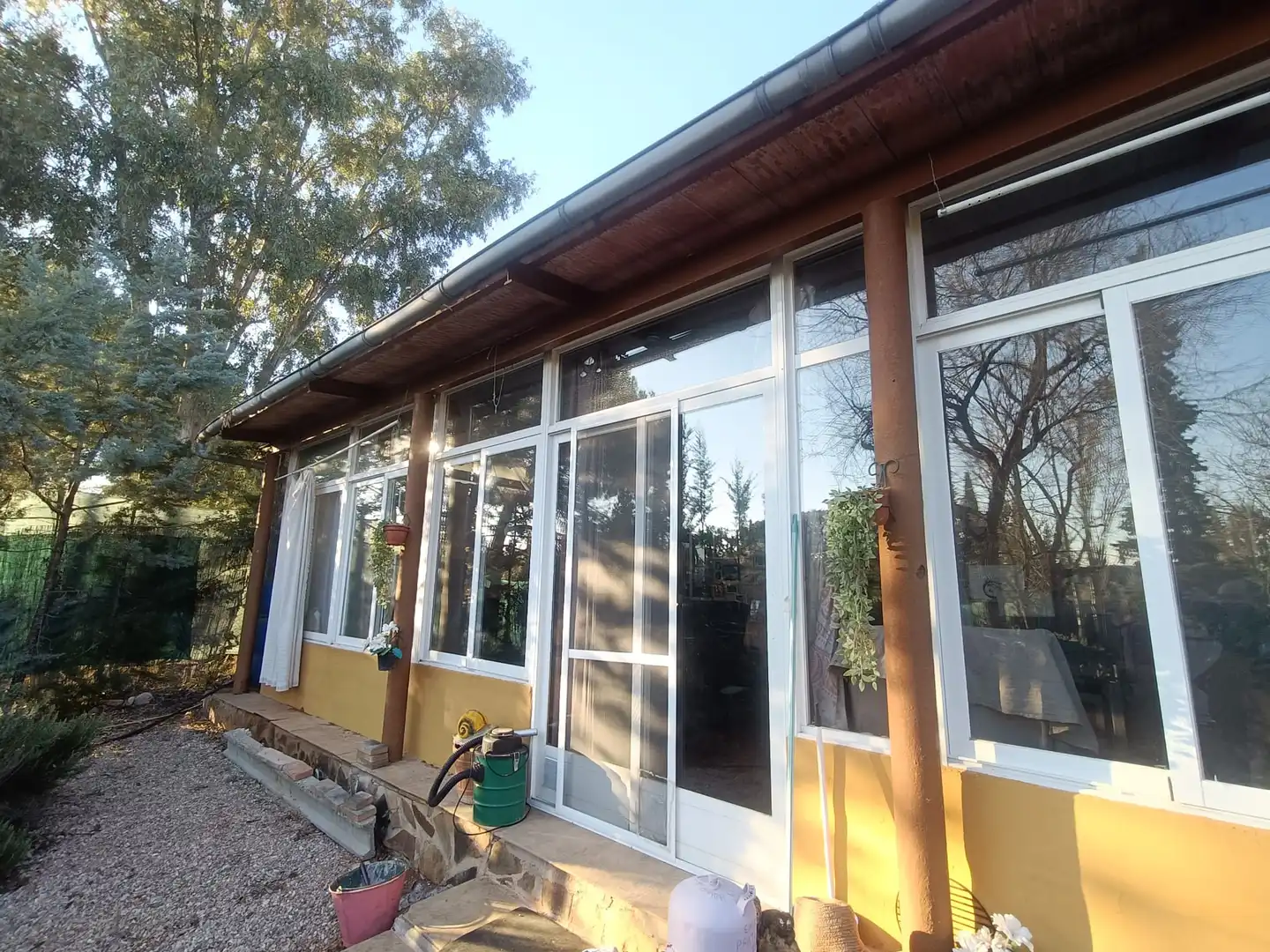 Vista exterior de Casa o chalet en venta en Carrión de Calatrava con Jardín privado, Trastero y Amueblado