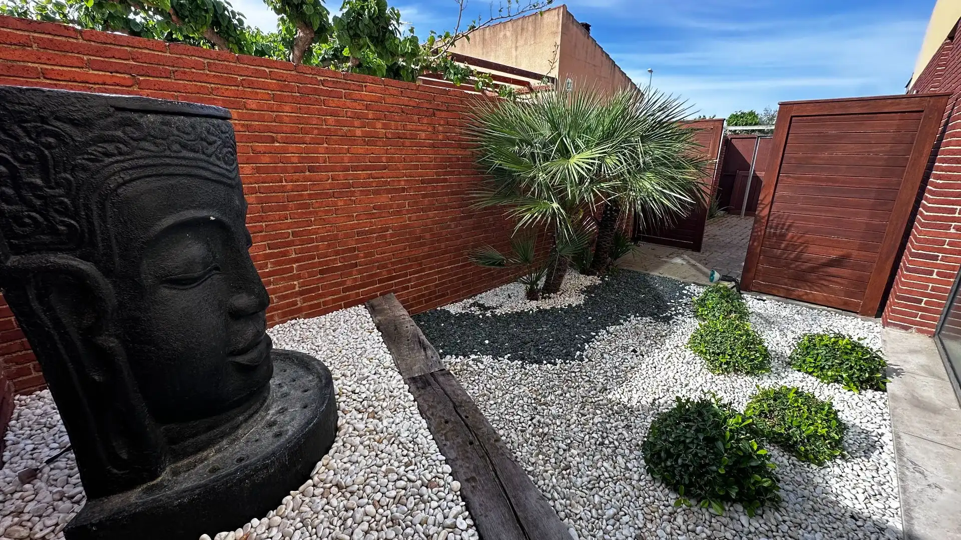 Garden of Houses for sale in Roquetes  with Air Conditioner, Heating and Private garden