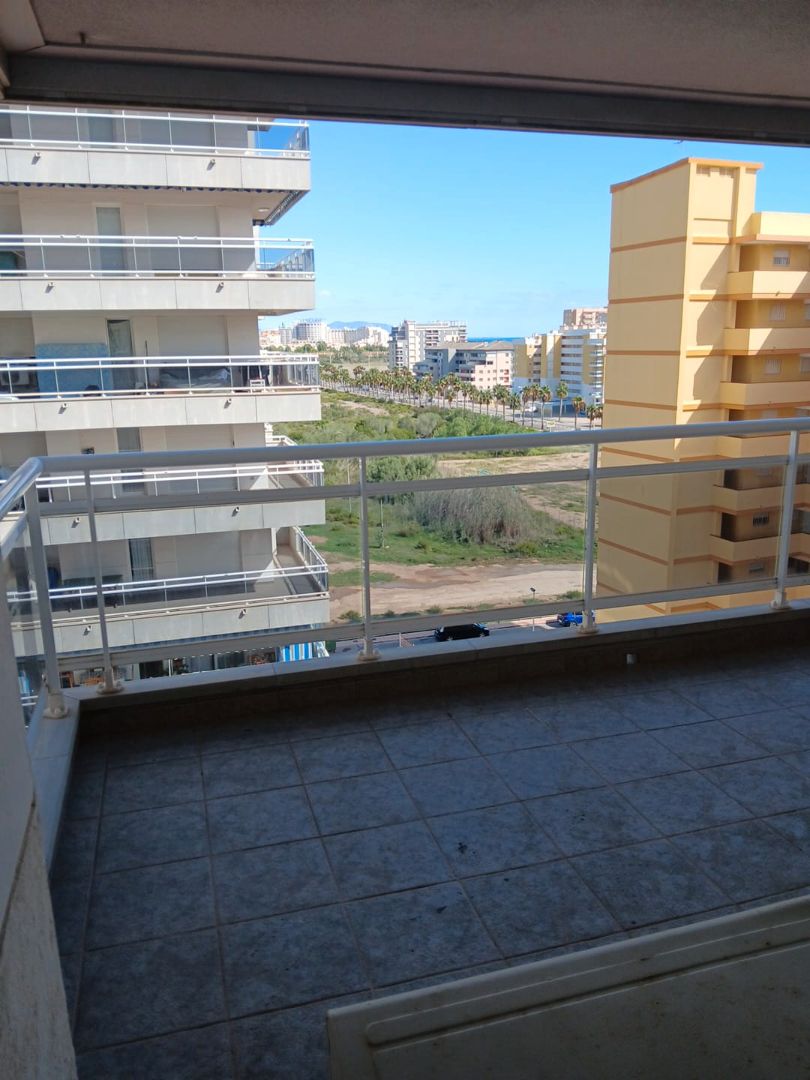 Balcony of Flat for sale in Oropesa del Mar / Orpesa  with Air Conditioner, Furnished and Oven