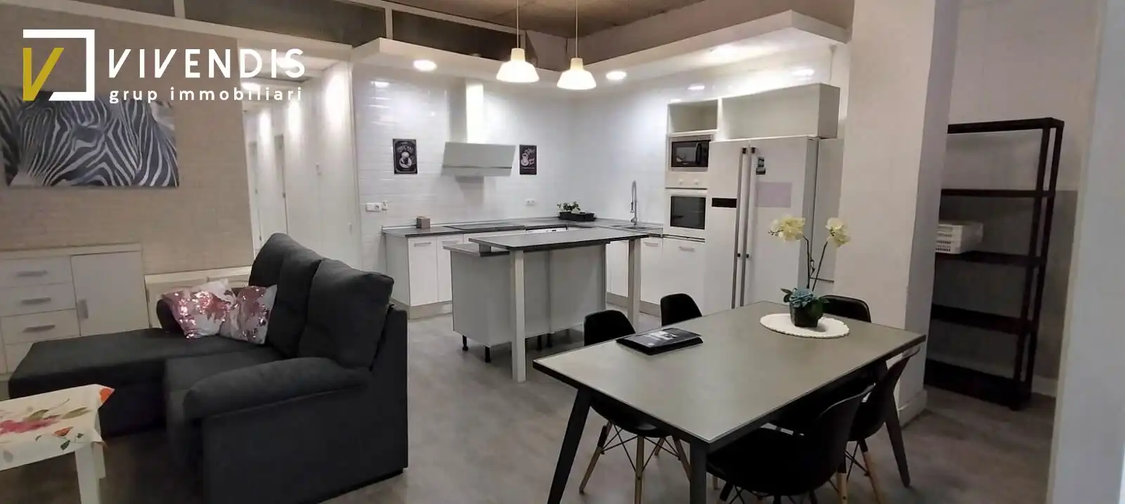 Cocina de Planta baja en venta en Lleida con Aire acondicionado, Calefacción y Parquet