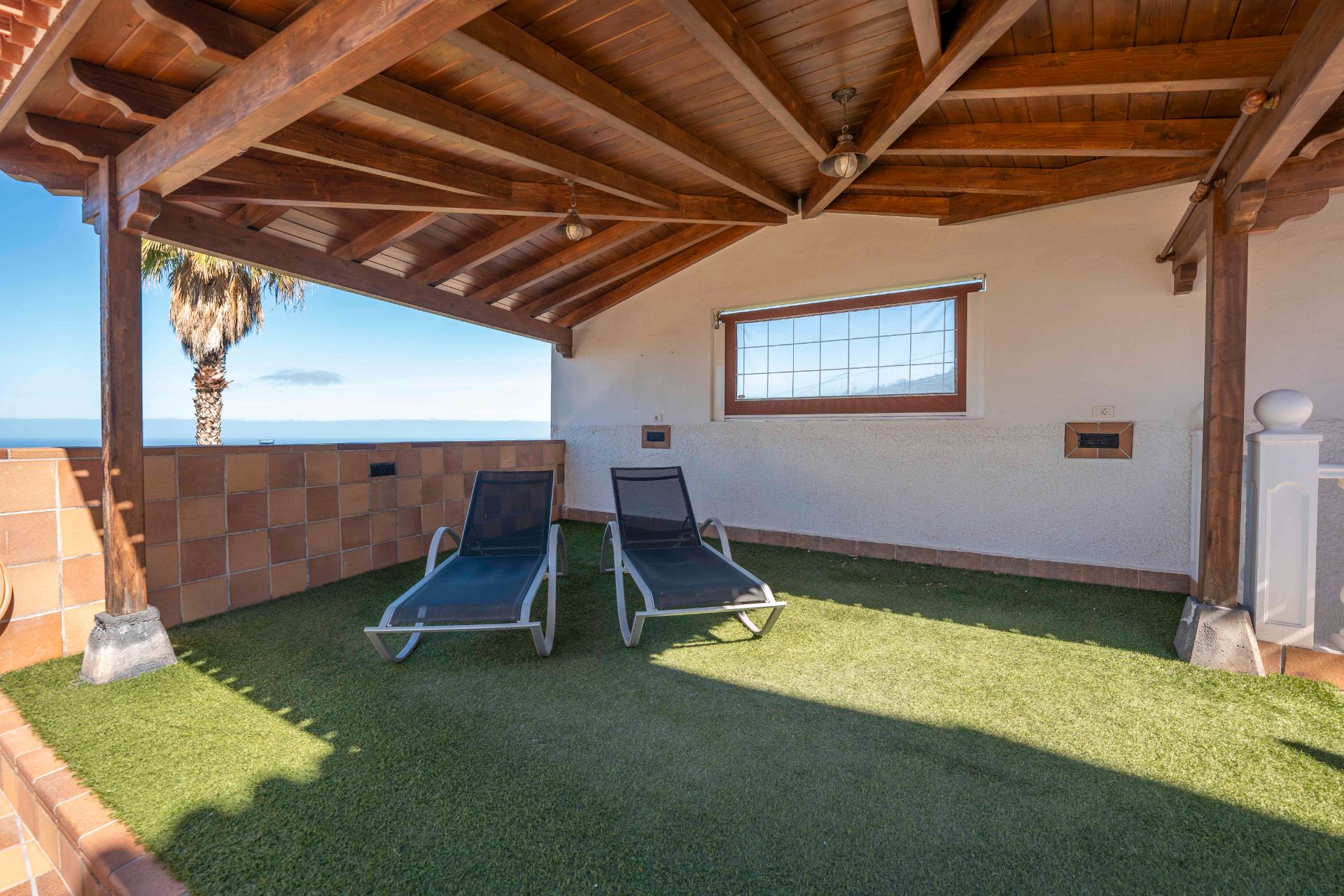 Terraza de Casa o chalet en venta en El Sauzal con Jardín privado, Terraza y Trastero