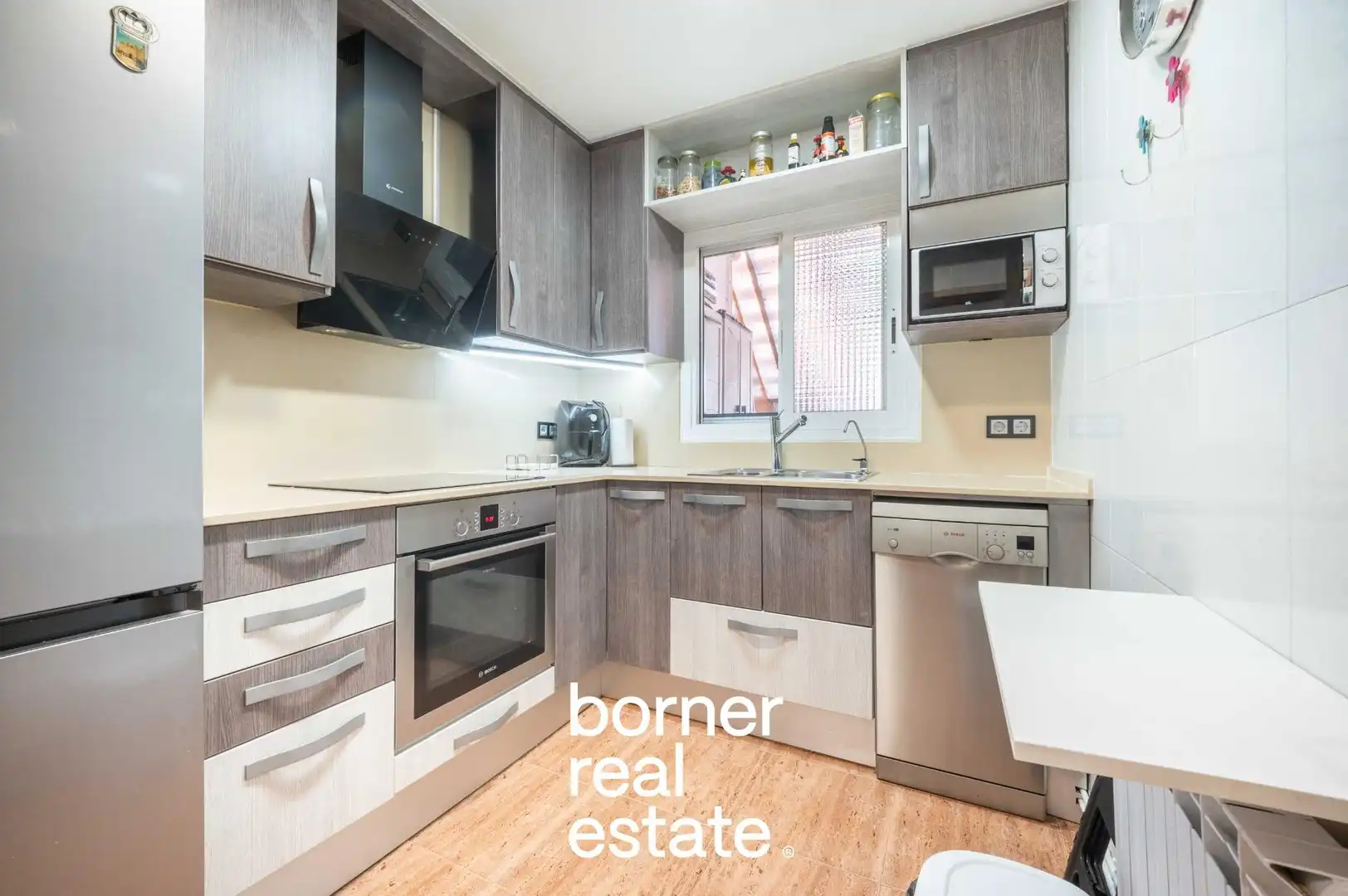 Cocina de Piso en venta en Sabadell con Aire acondicionado, Calefacción y Terraza