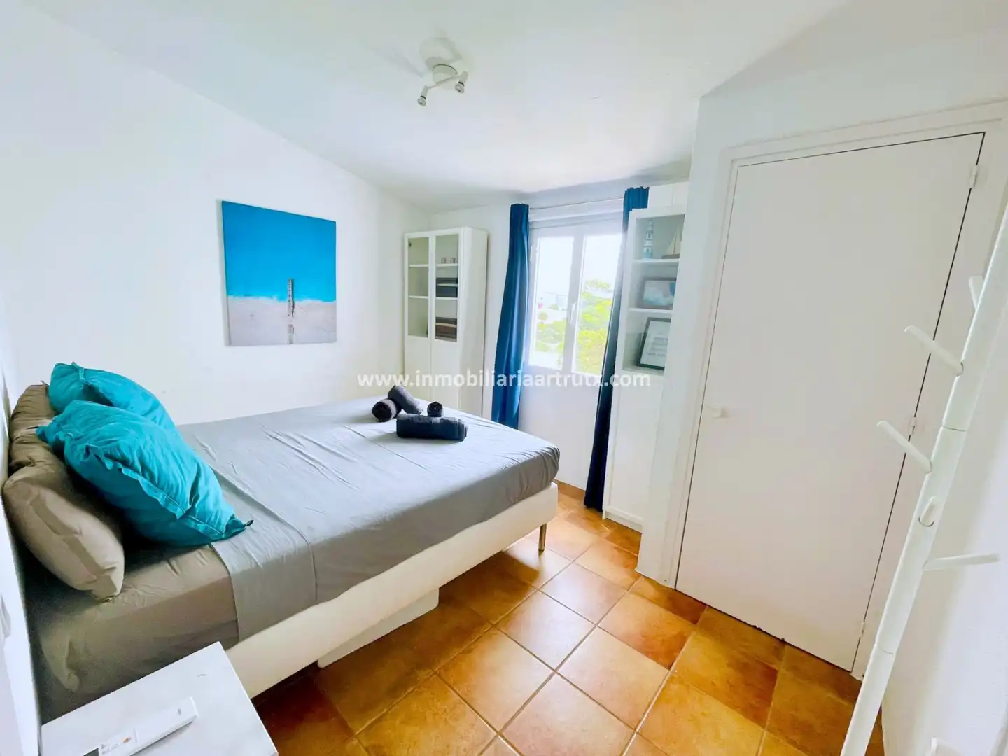 Dormitori de Apartament en venda en Ciutadella de Menorca amb Aire condicionat, Terrassa i Moblat
