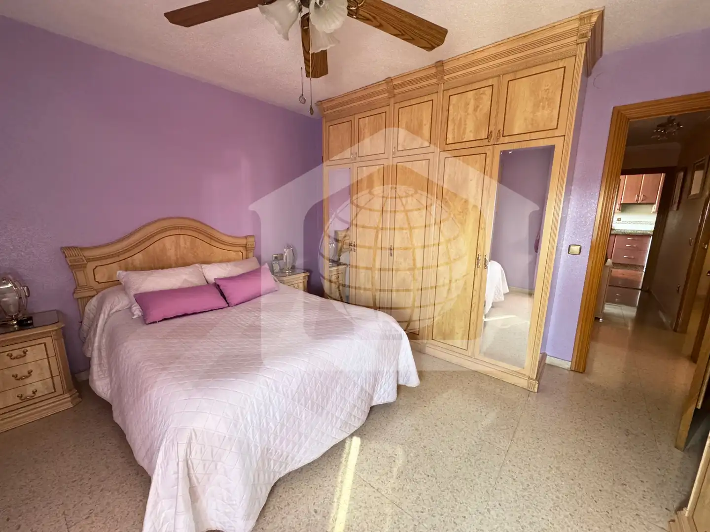 Bedroom of Flat for sale in Málaga  with Terrace, Furnished and Oven