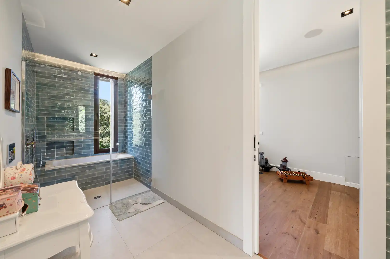 Baño de Casa o chalet en venta en Las Rozas de Madrid con Aire acondicionado, Calefacción y Jardín privado