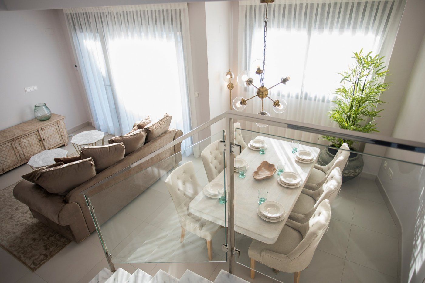 Dining room of House or chalet for sale in Elche / Elx  with Air Conditioner, Heating and Private garden