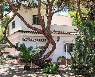 Exterior view of House or chalet for sale in Chiclana de la Frontera  with Air Conditioner and Private garden